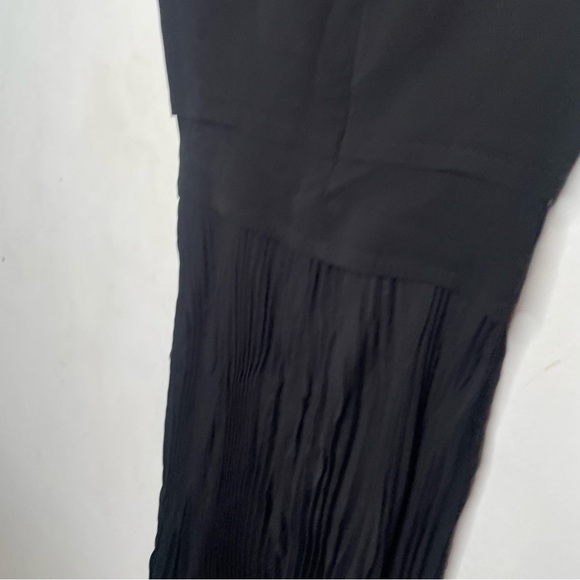 A.L.C. SLEEVELESS DRESS ETTA BLACK PLEATED - Picture 7 of 13
